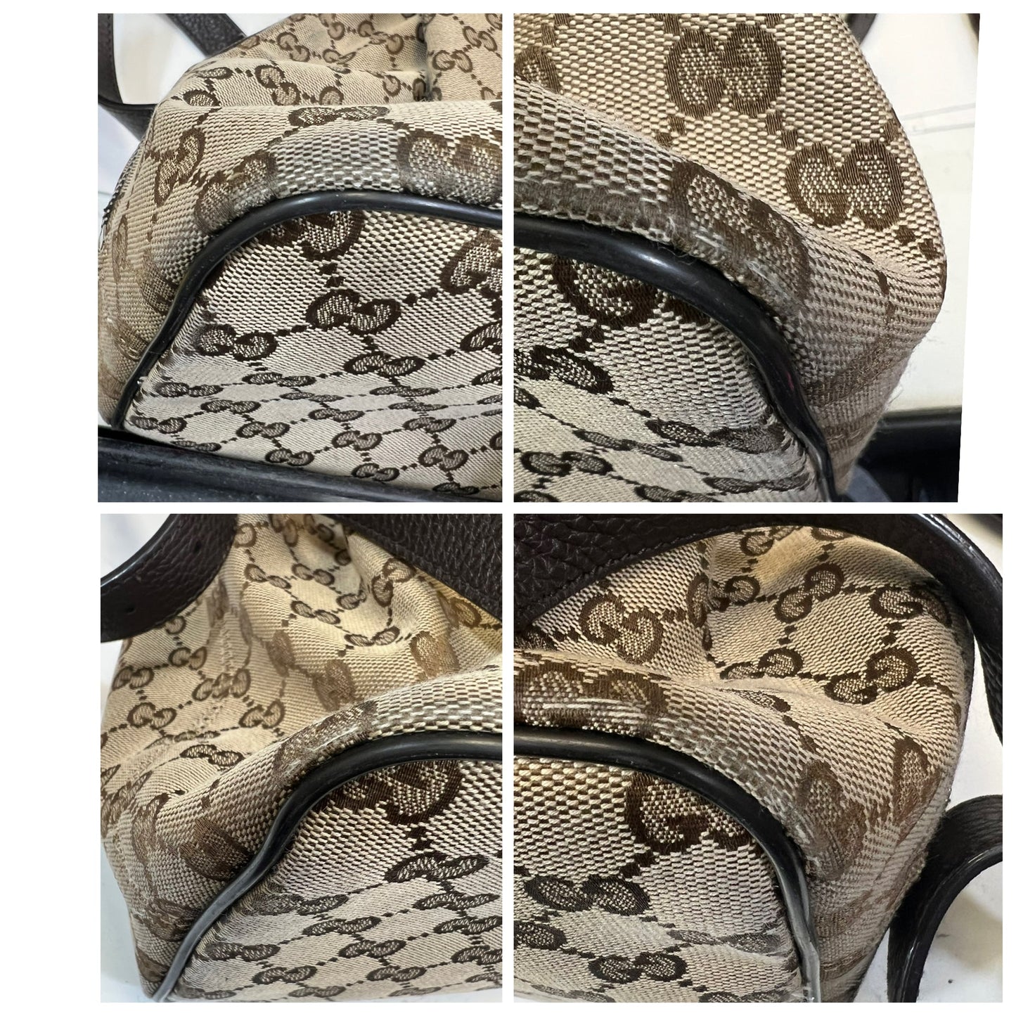 Backpack Luxury Designer By Gucci, Size: Medium