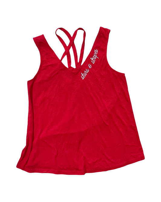 Tank Top By Fifth Sun In Red, Size:M