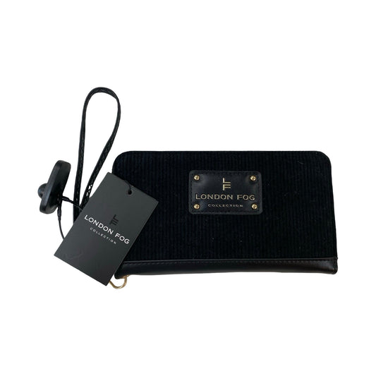 Wallet By London Fog In Black, Size:Large