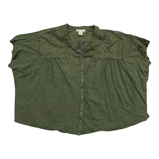 Top Ss By Torrid In Green, Size:2X