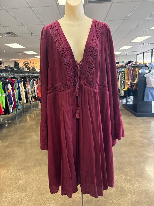 Dress Casual Short By Torrid In Red, Size:1X