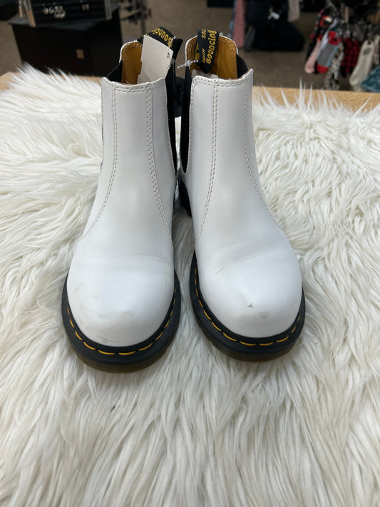 Boots Designer By Dr Martens In White, Size:7