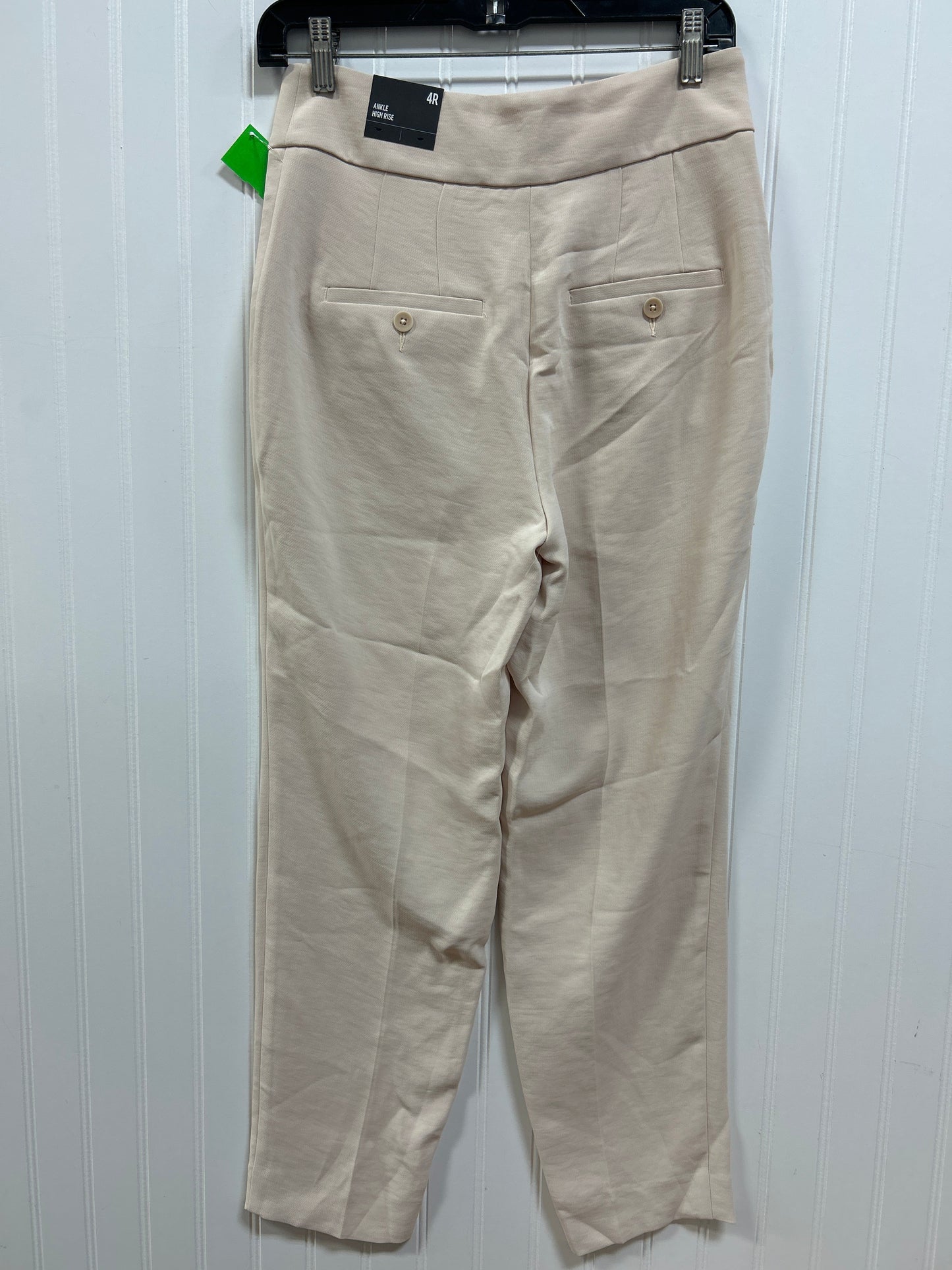 Pants Dress By Express In Cream, Size:4 NWT