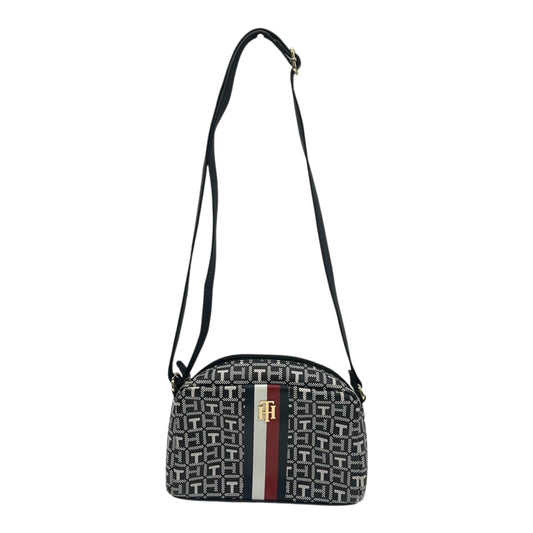 Crossbody By Tommy Hilfiger In Black & White, Size:Medium