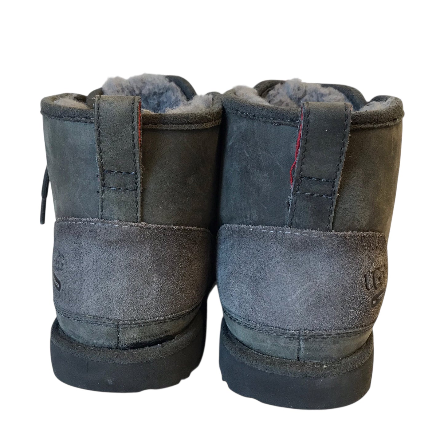 Boots Designer By Ugg In Grey, Size:5