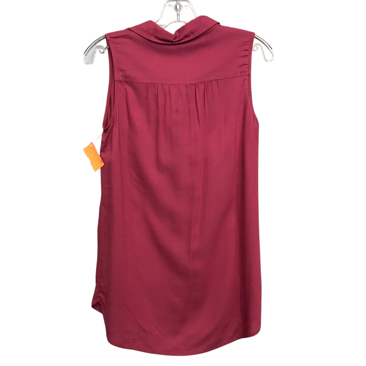 Top Sleeveless By Sonoma In Pink, Size:S