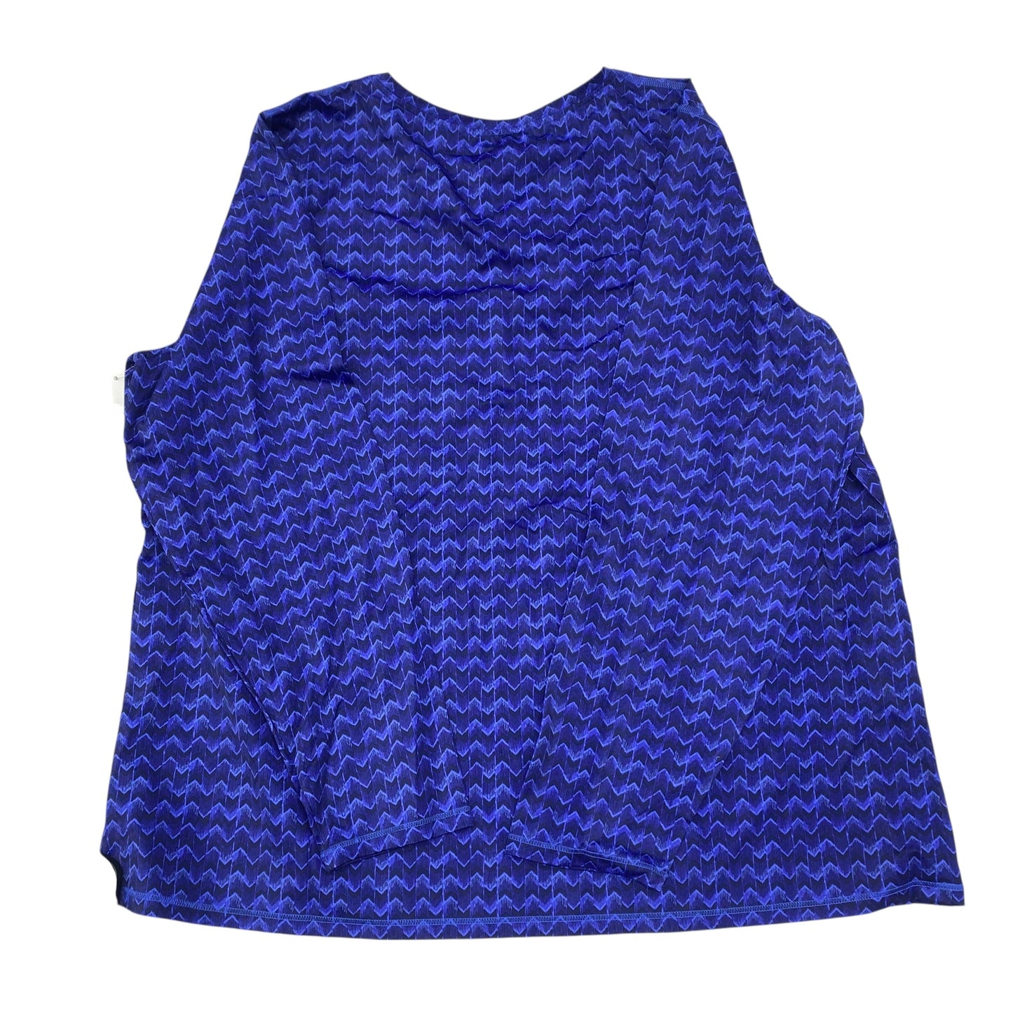 Swimsuit Top By L.L. Bean In Blue, Size:1X