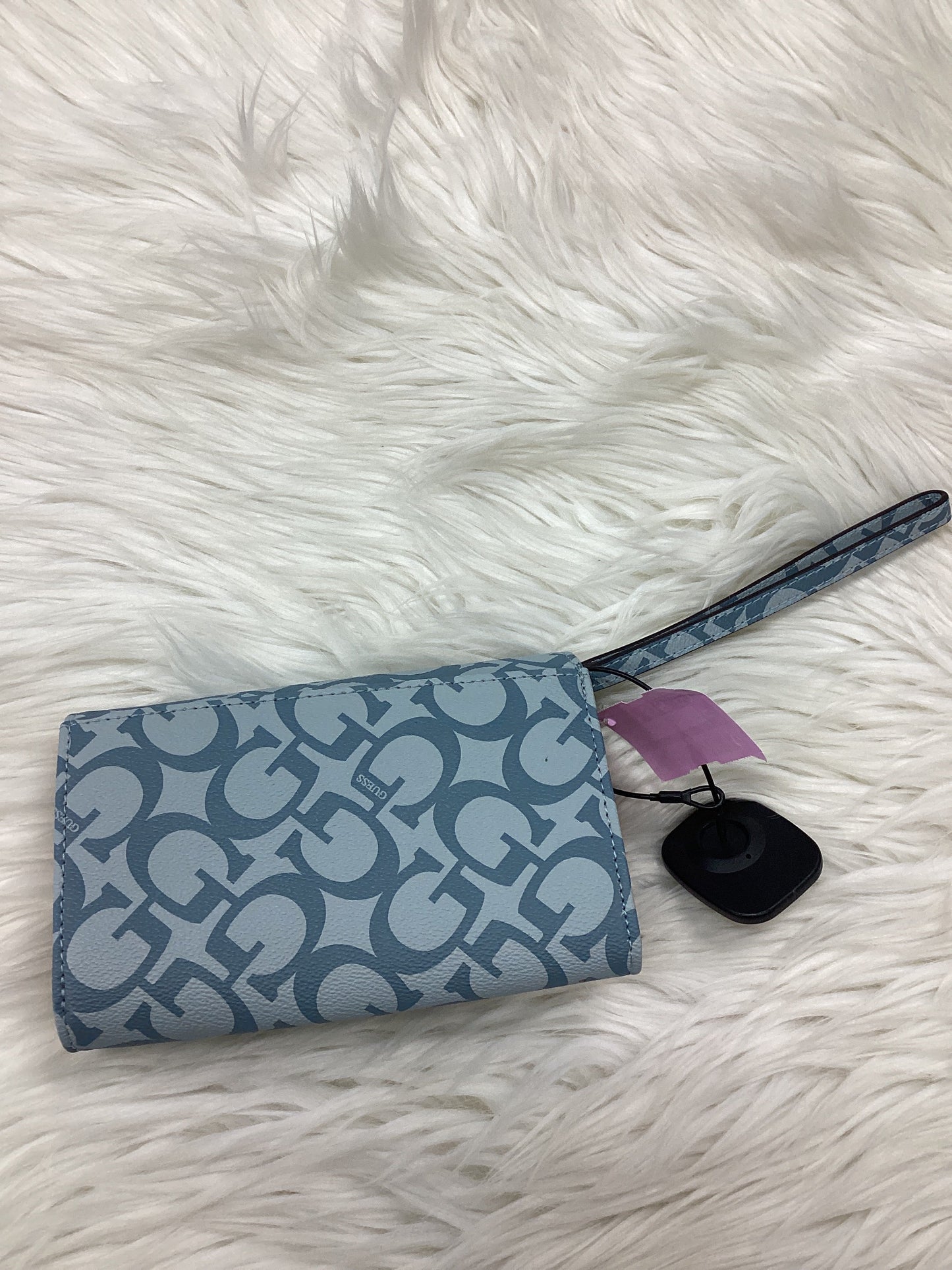 Wallet By Guess In Blue, Size:Large