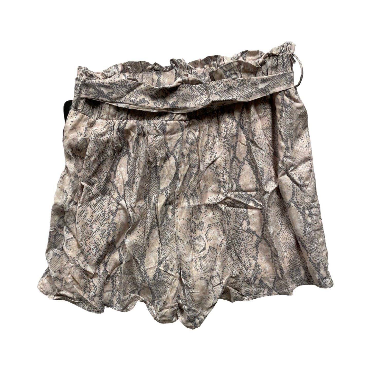 Shorts By Altard State In Snakeskin Print, Size:L