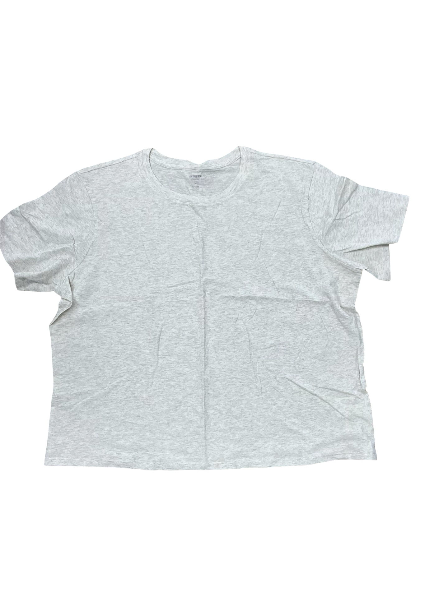 Top Ss Basic By Express In Tan, Size:S