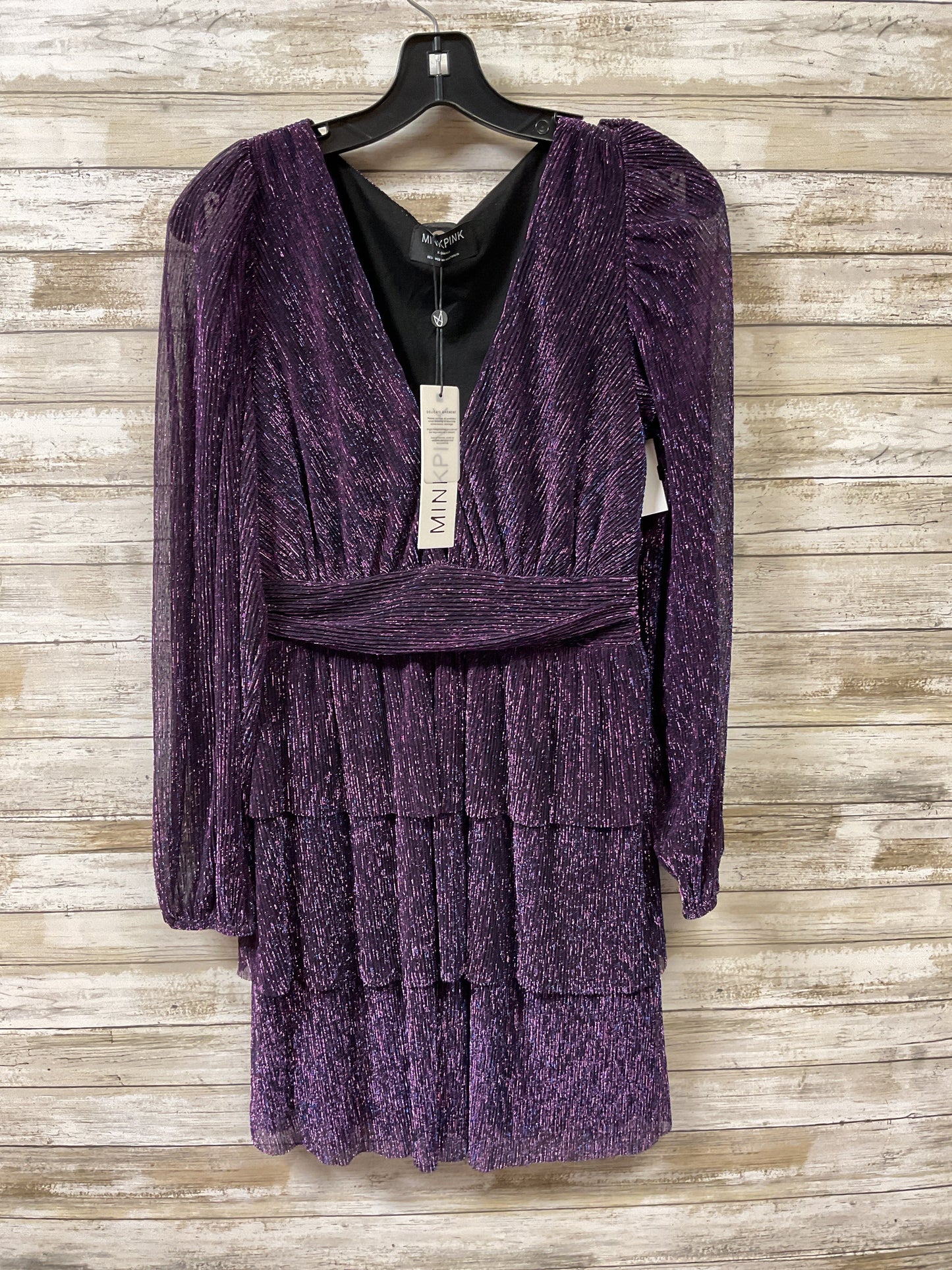 Dress Party Short By Minkpink In Purple, Size:Xs