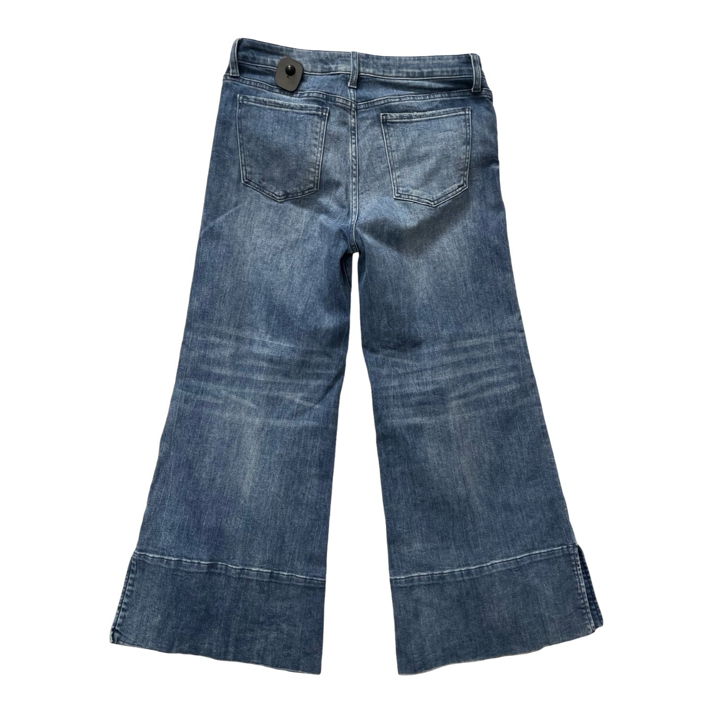 Jeans Wide Leg By Kut In Blue Denim, Size:10