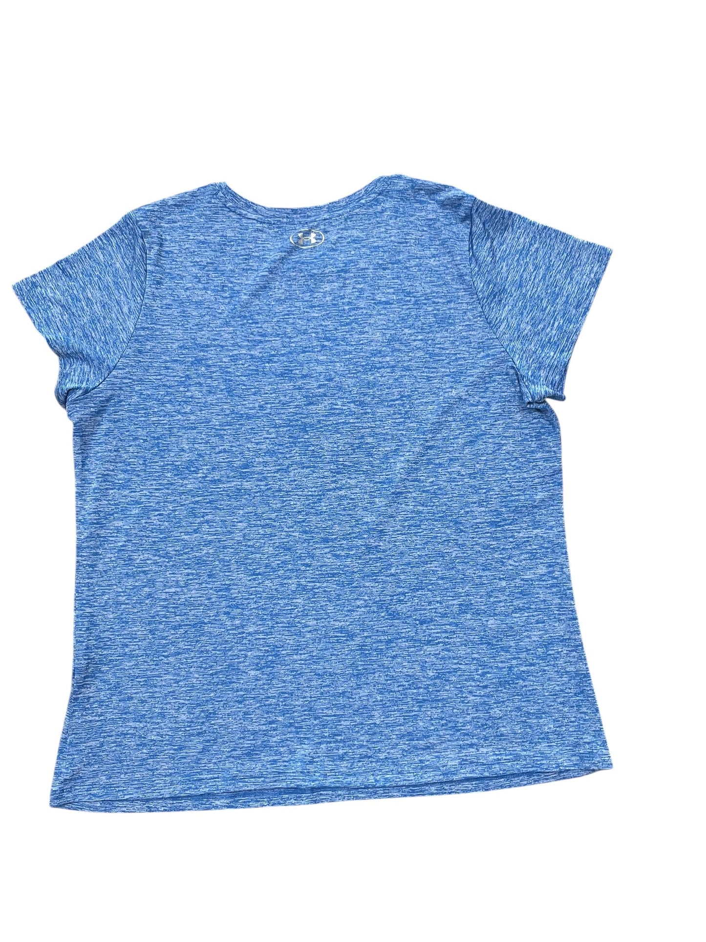 Athletic Top Ss By Under Armour In Blue, Size:2X
