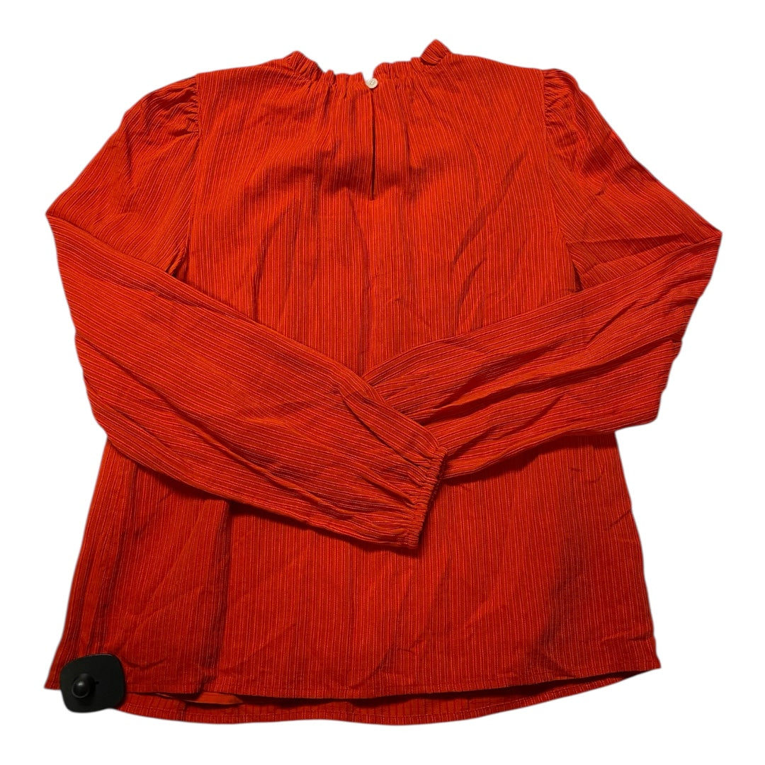 Top Ls By Loft In Red, Size:Xxs