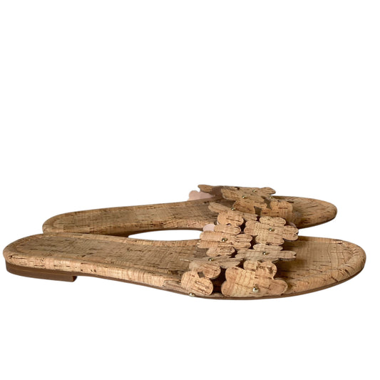 Sandals Designer By Kate Spade In Brown, Size:9