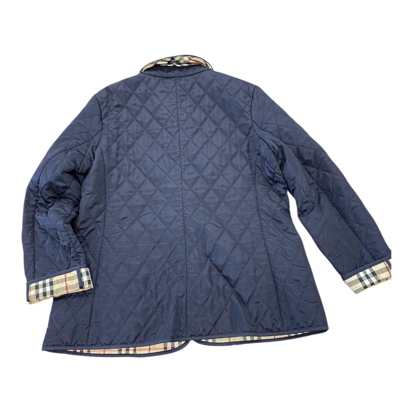 Jacket Luxury Designer By Burberry In Blue, Size:M