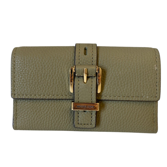 Wallet Designer By Michael Kors In Green, Size:Small