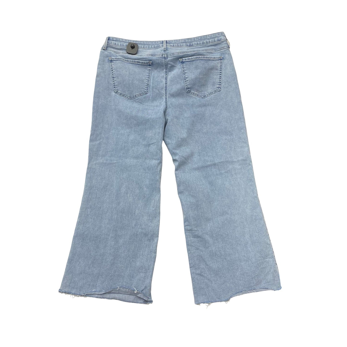 Jeans Wide Leg By Not Your Daughters Jeans In Blue, Size:14