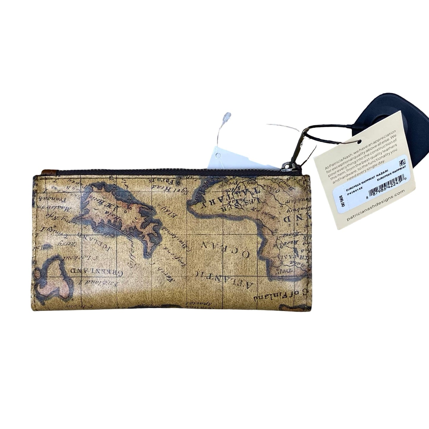 Wallet Designer By Patricia Nash In Brown, Size:Medium