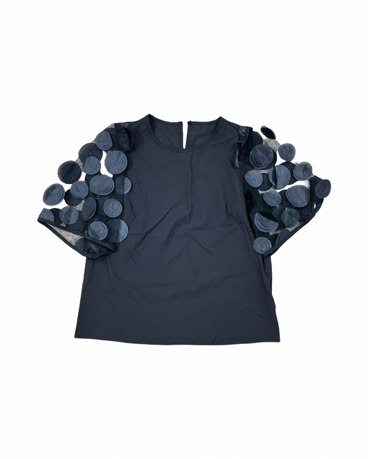 Top Ss By Clothes Mentor In Black, Size:M