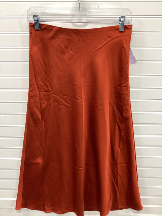 Skirt Maxi By J. Crew In Orange, Size:Xs