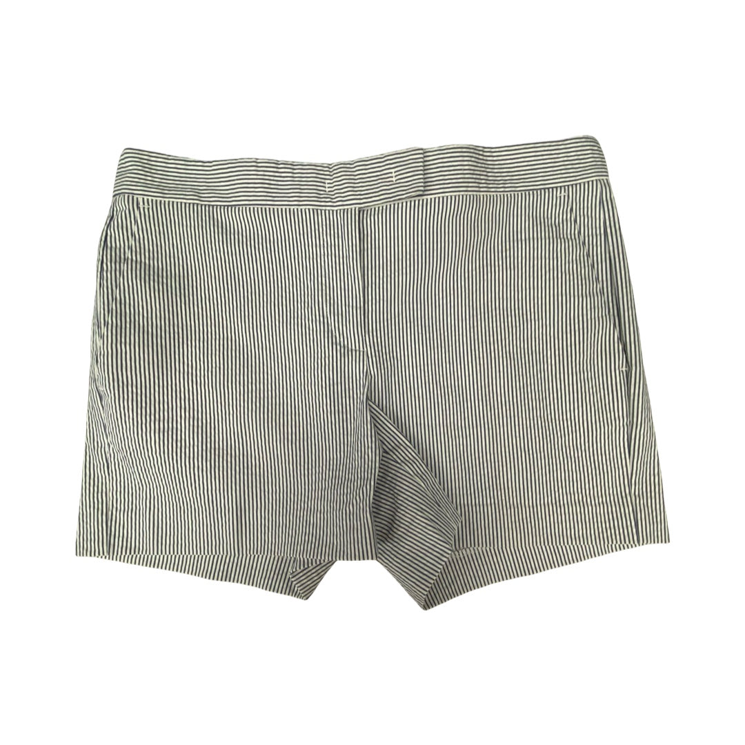 Shorts By Ann Taylor In Blue & White, Size:4