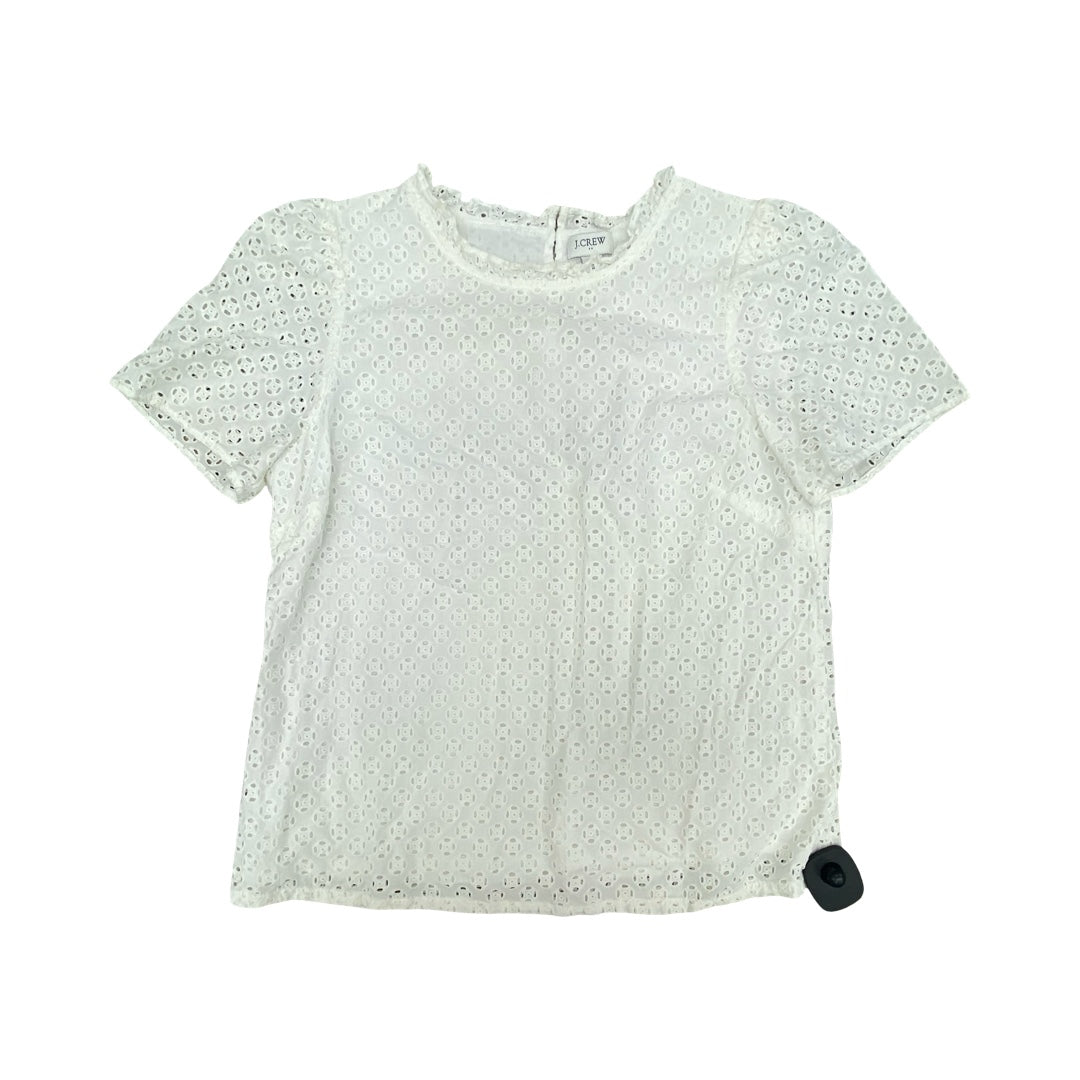 Top Ss By J. Crew In White, Size:S