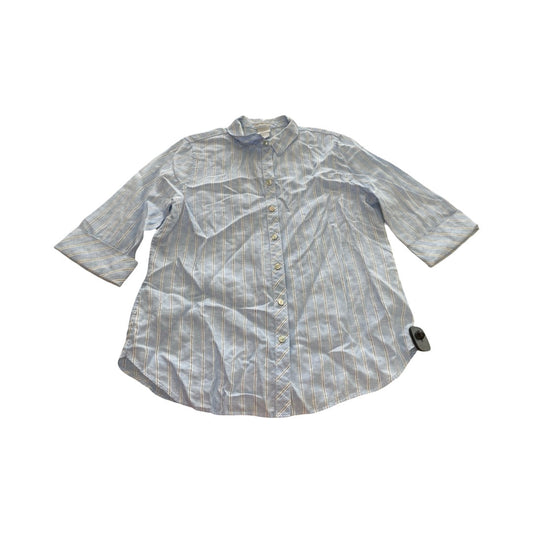 Top Ls By Chicos In Blue, Size:8
