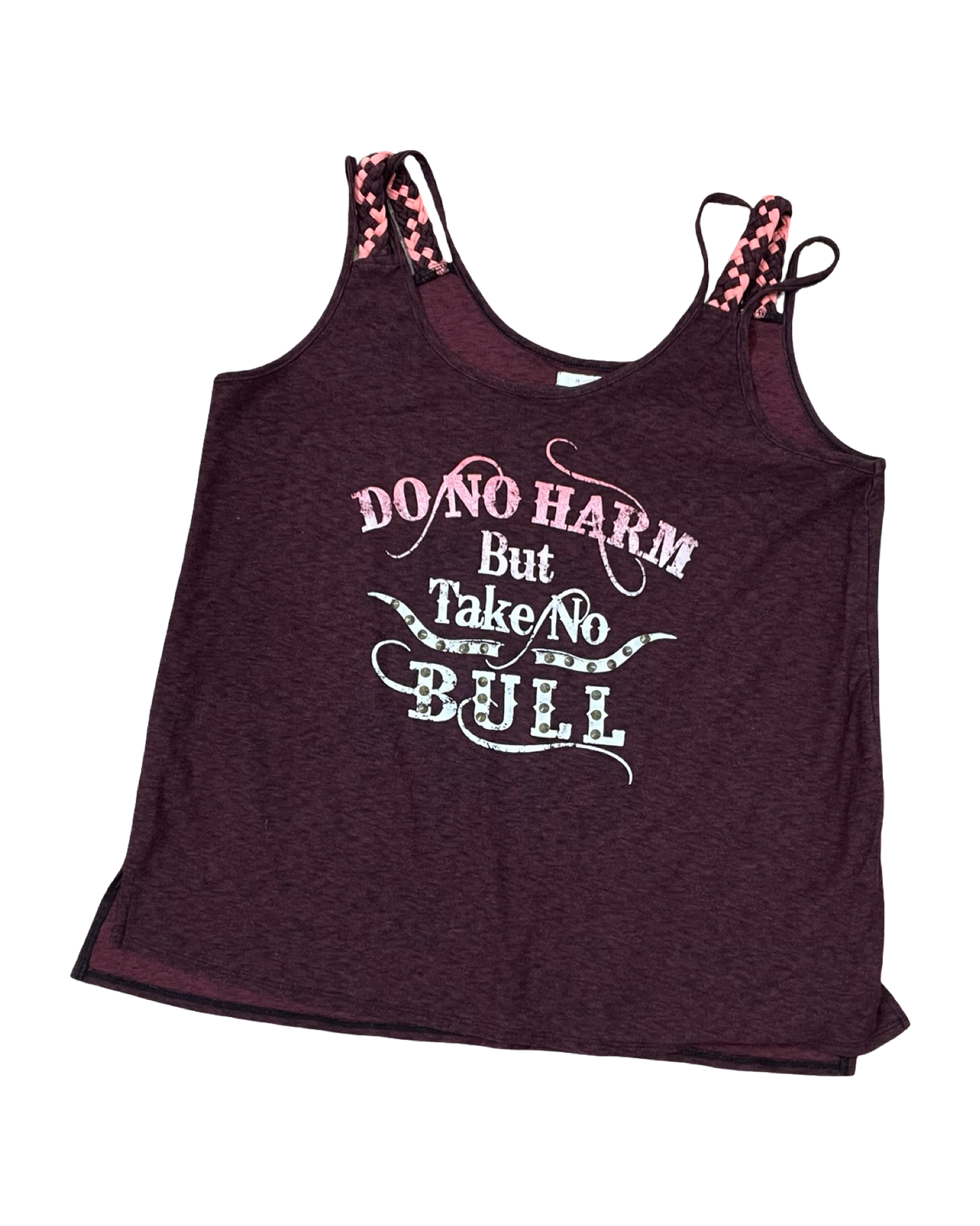 Tank Top By Maurices In Maroon, Size:Xl