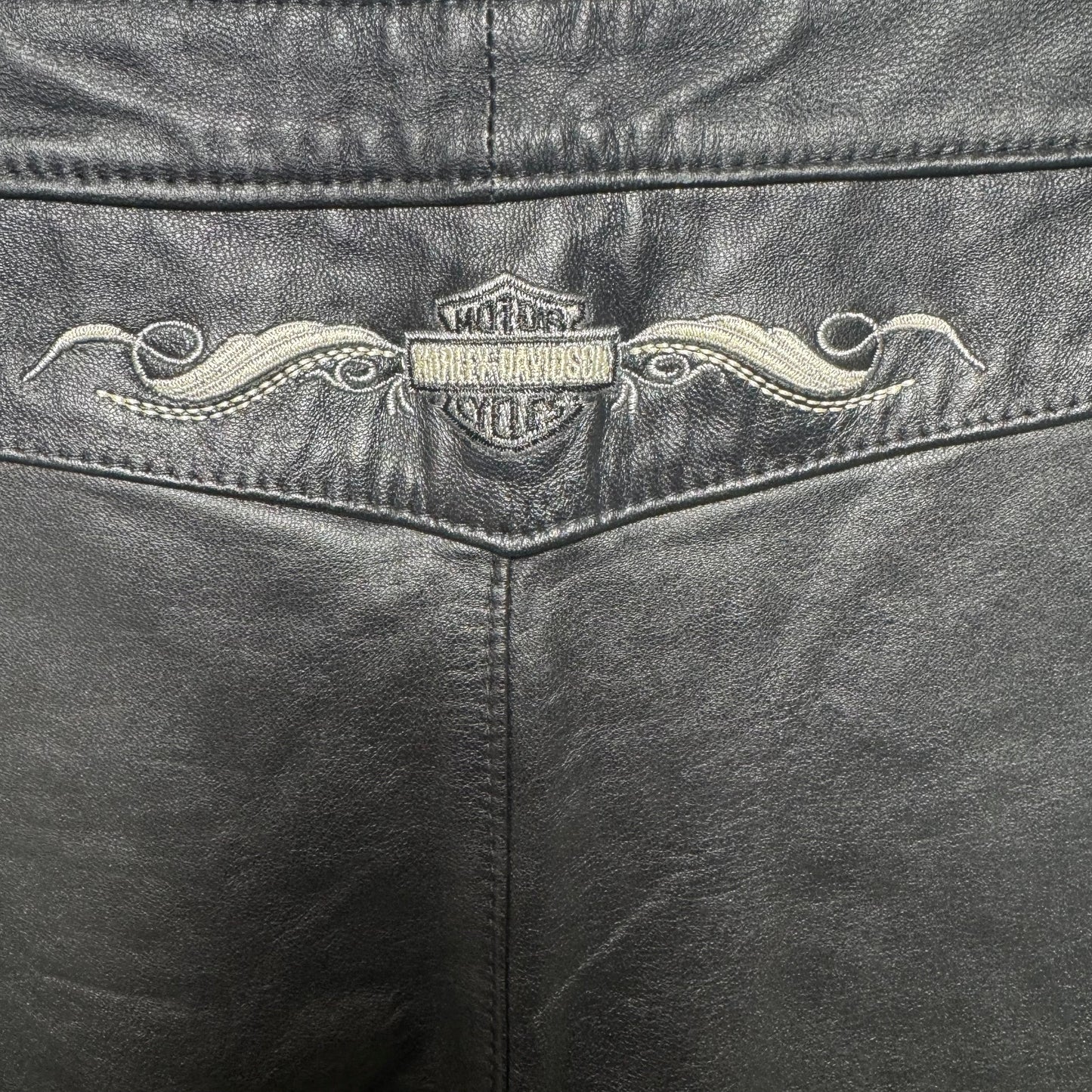 Leather Pants Utility By Harley Davidson In Black, Size: 8
