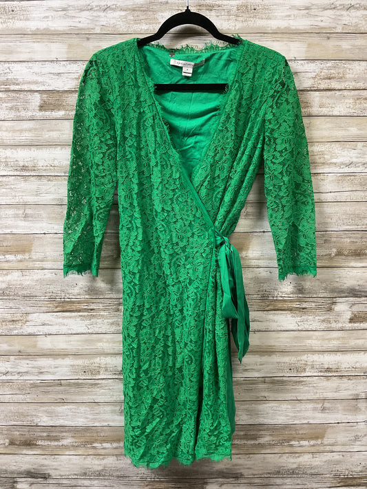 Dress Designer By Diane Von Furstenberg In Green, Size:6