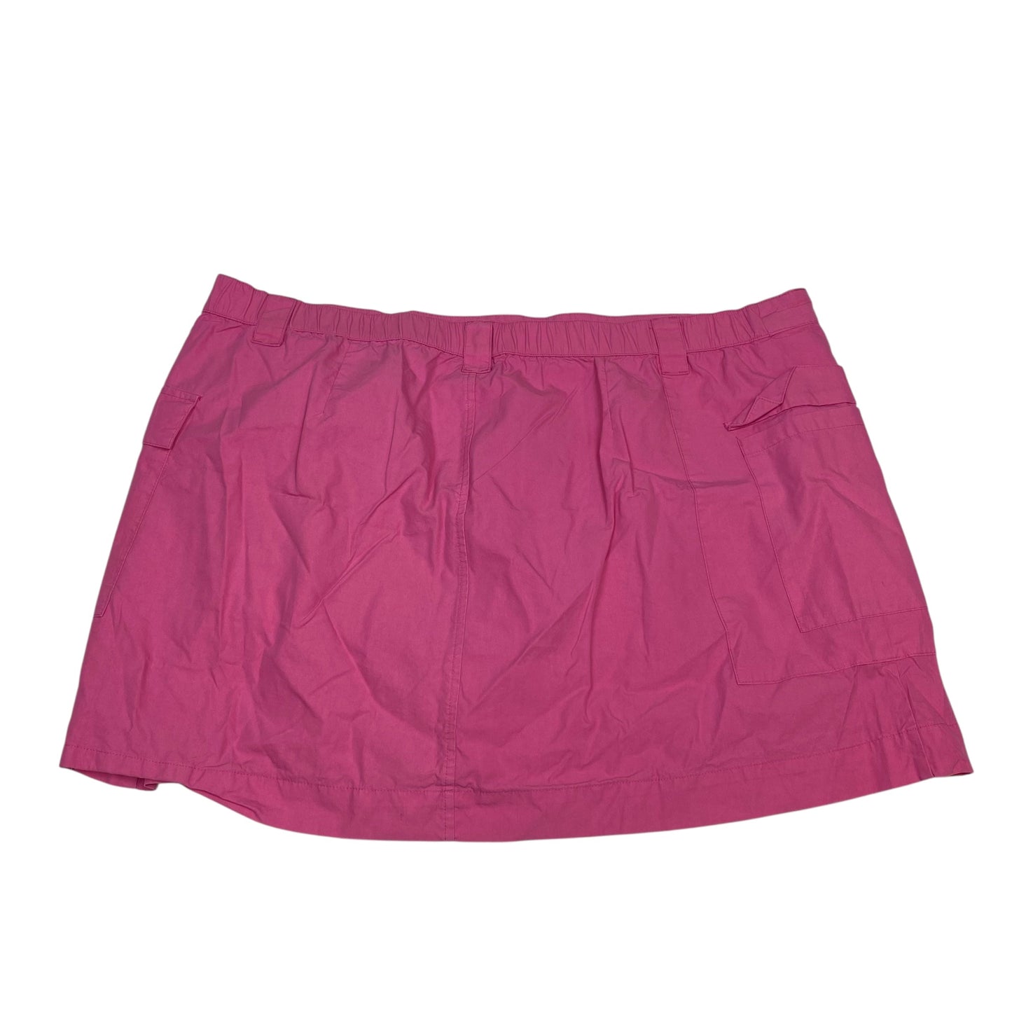 Skirt Mini & Short By Future Collective In Pink, Size:2X