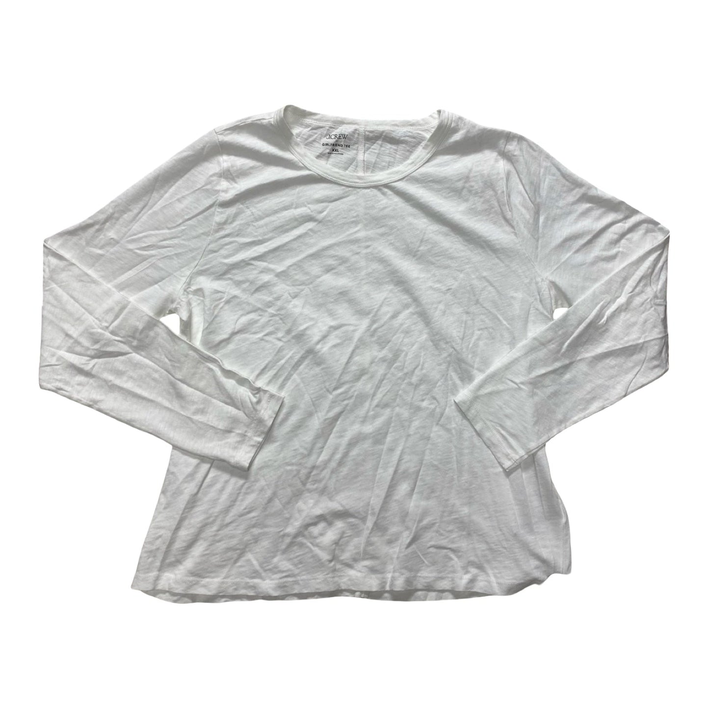 Top Ls By J. Crew In White, Size:Xxl