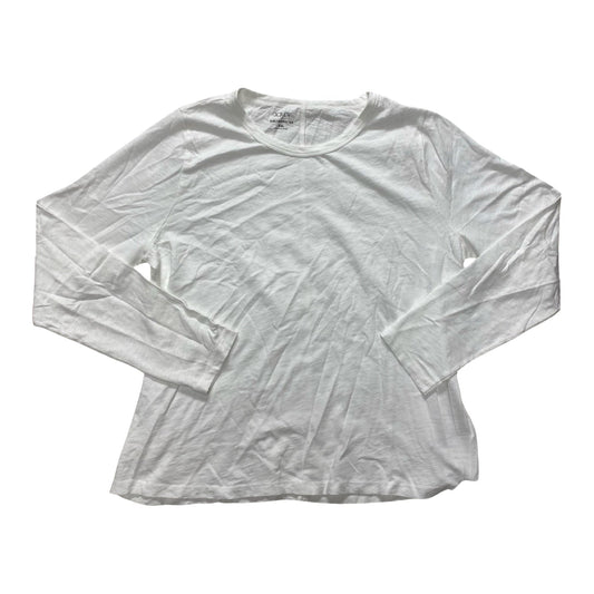 Top Ls By J. Crew In White, Size:Xxl