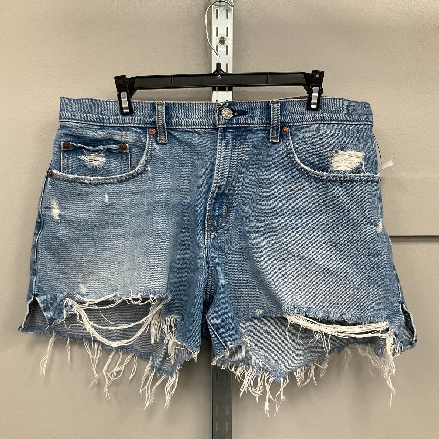 SHORTS by ABERCROMBIE AND FITCH In BLUE DENIM, Size: 12