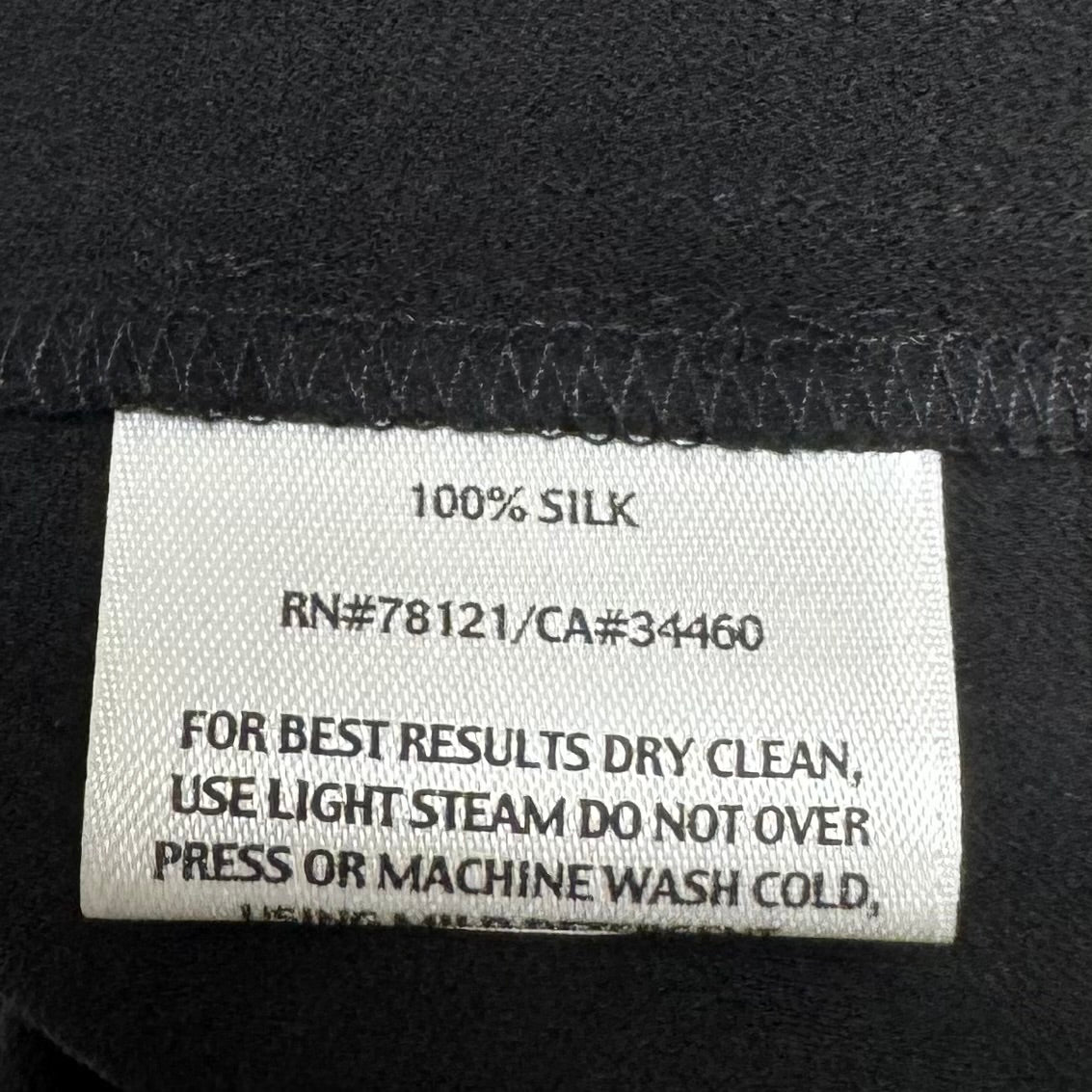 Silk Pants Designer By Eileen Fisher In Black, Size: M