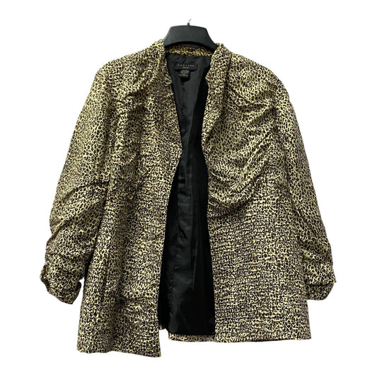 Blazer By Silkland In Animal Print, Size:2X