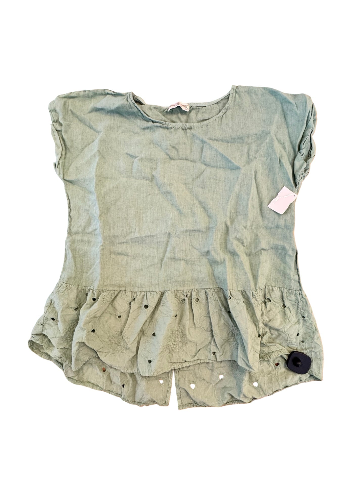 Top Ss By Terzo Millennio In Green, Size:L