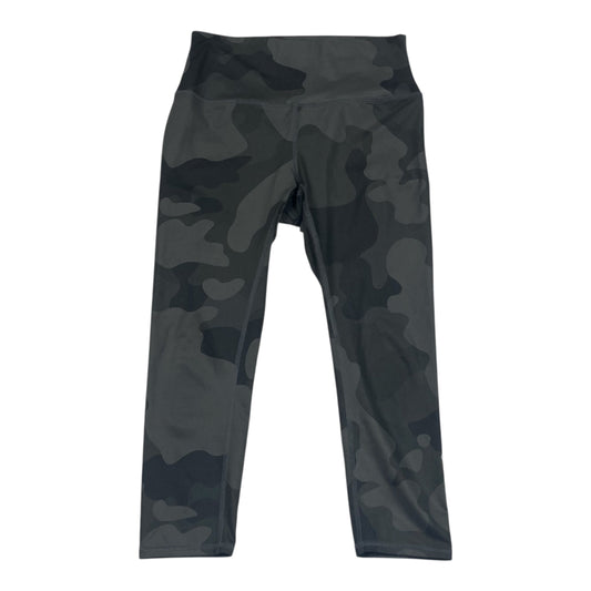 Athletic Leggings By Alo In Camouflage Print, Size:Xl