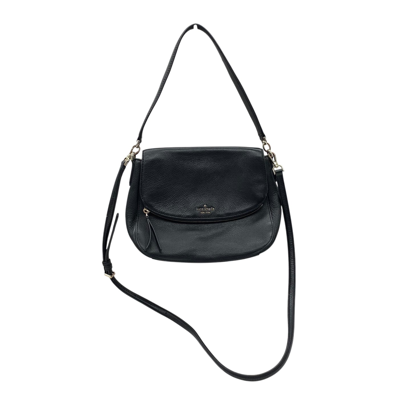 Handbag Designer By Kate Spade In Black, Size:Medium