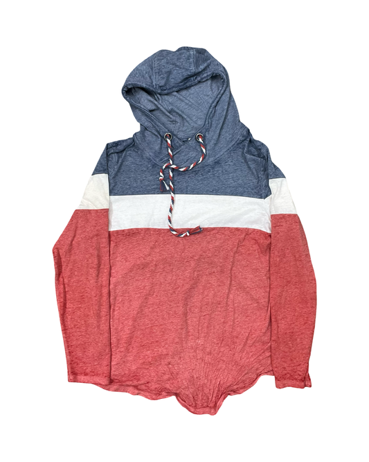 Top Ls By Maurices In Blue Red & White, Size:Xl