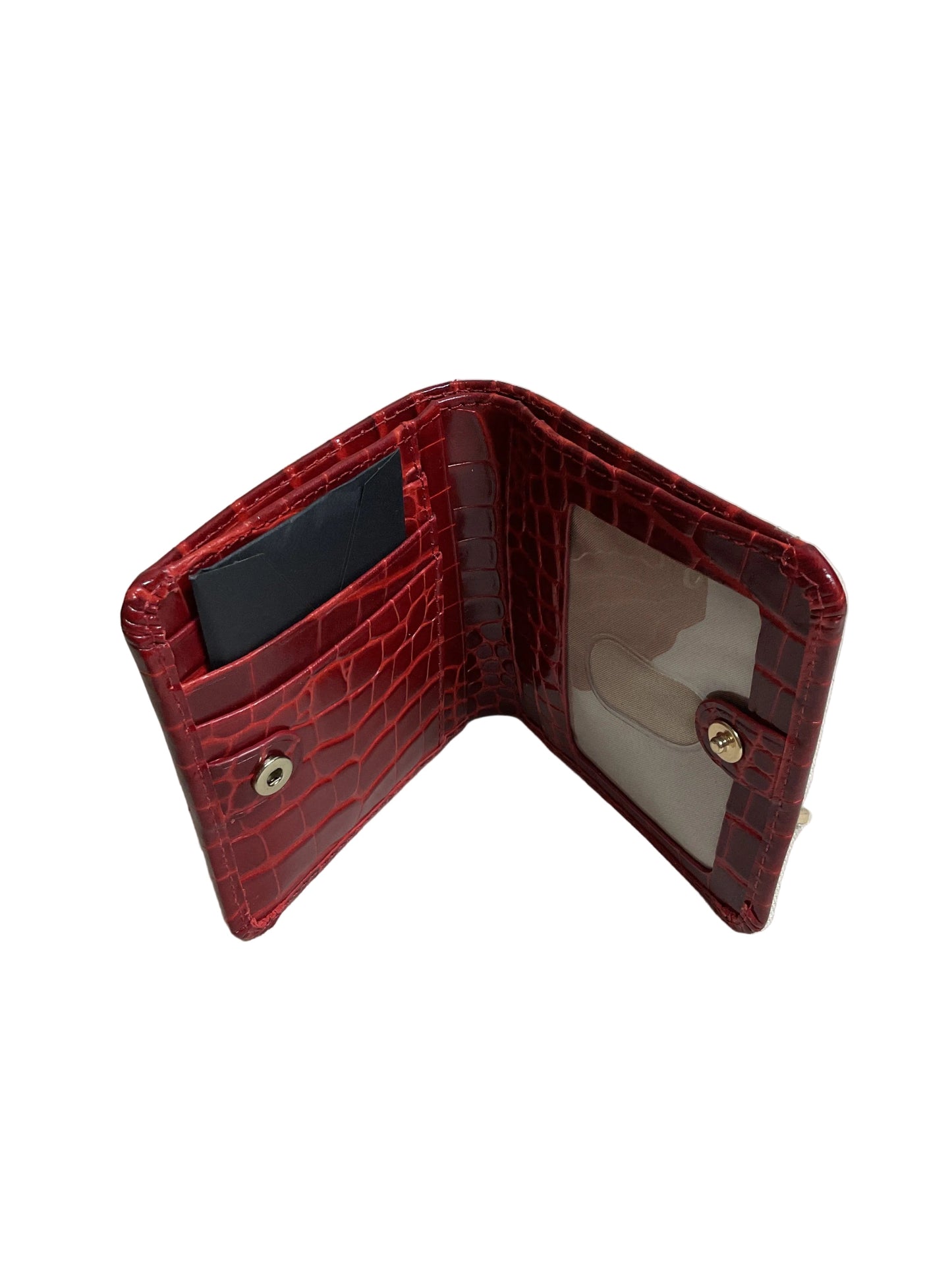 Crossbody Designer By Brahmin In Red, Size:Small