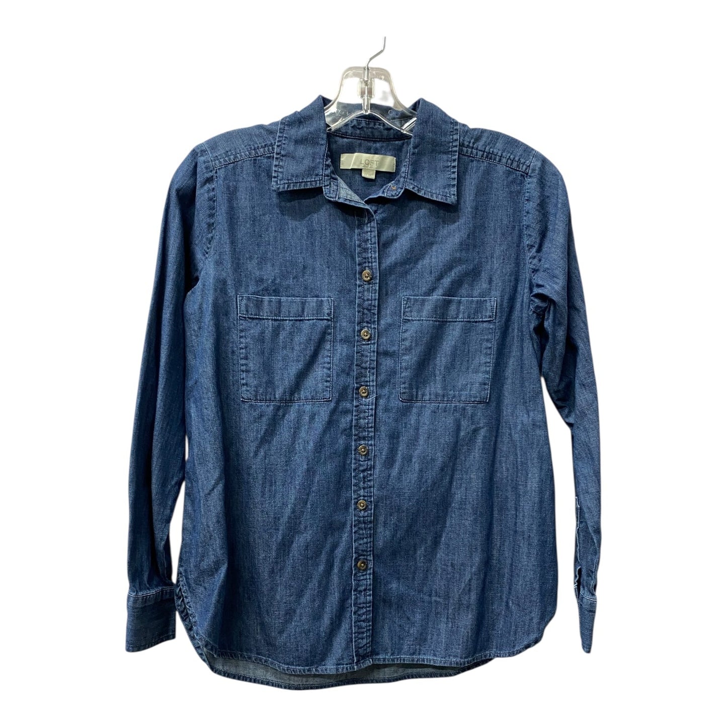 Top Ls By Loft In Blue, Size:Xs