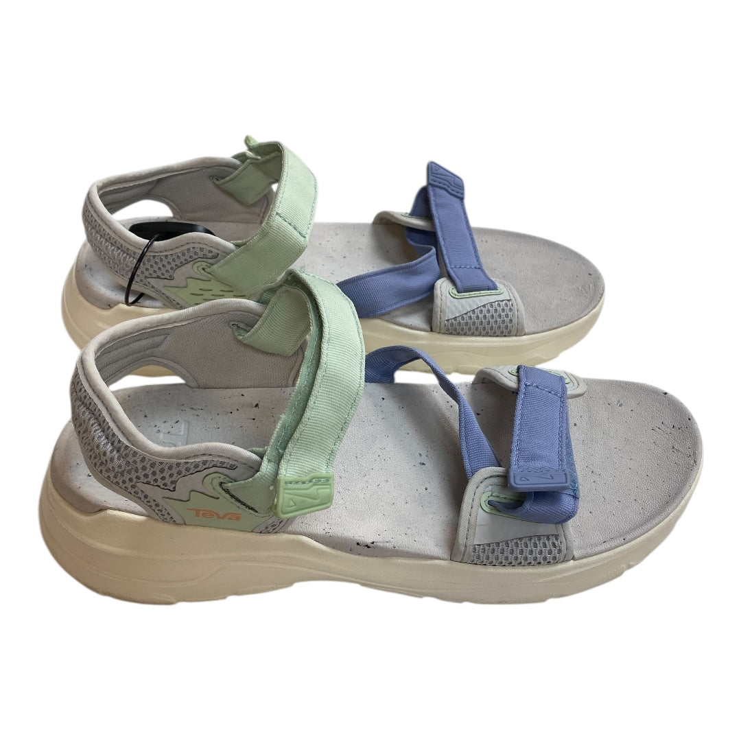 Sandals Flats By Teva In Multi, Size:10