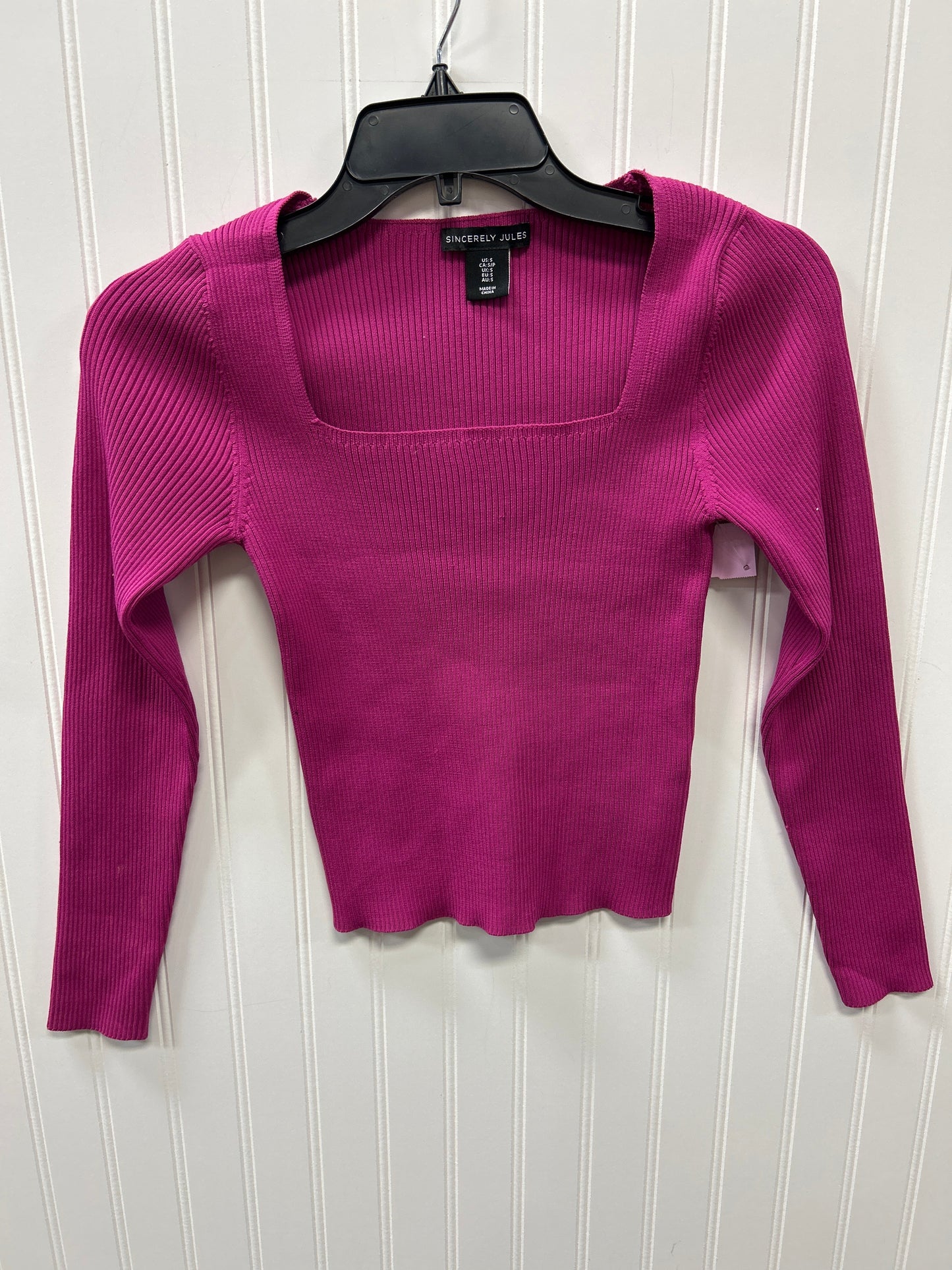 Top Ls By Sincerely Jules In Pink, Size:S
