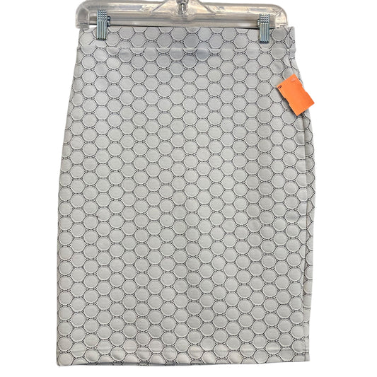 Skirt Midi By Leota In Black & White, Size:4