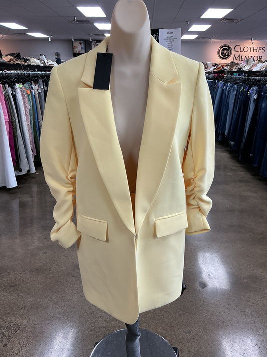 Blazer By Gianni Bini In Yellow, Size:2