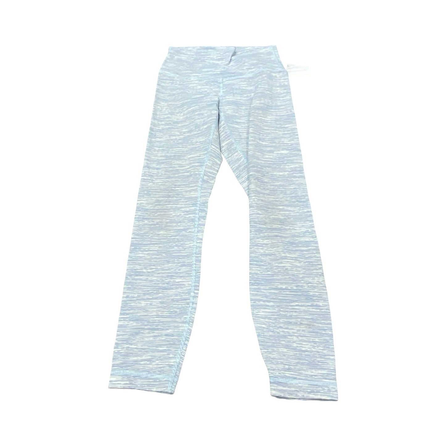 Athletic Leggings By Lululemon In Striped Pattern, Size:6