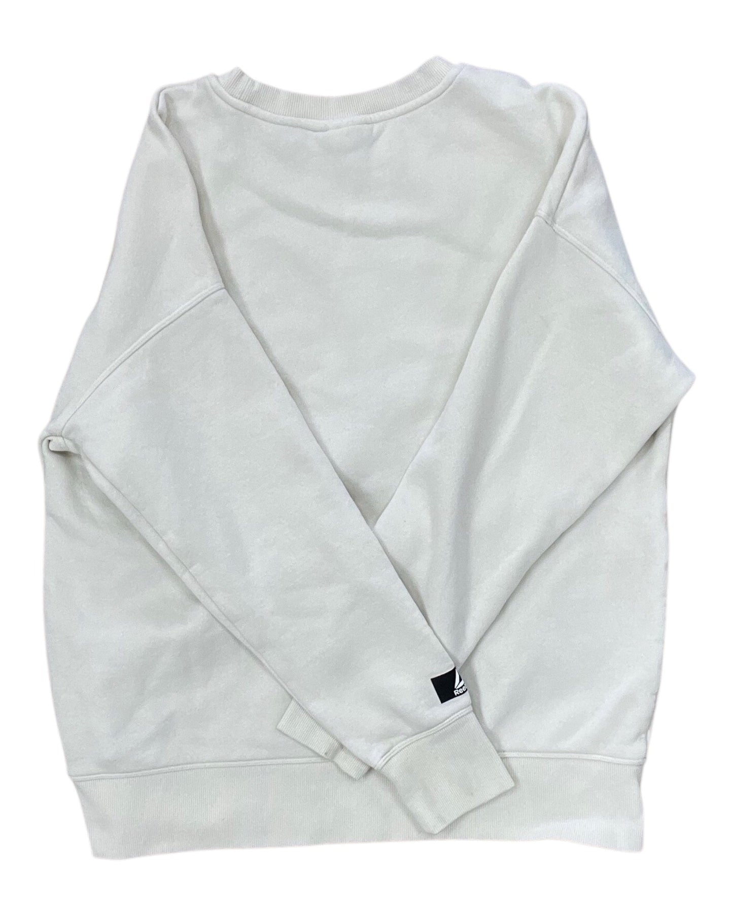 Sweatshirt Collar By Reebok In Cream, Size:L