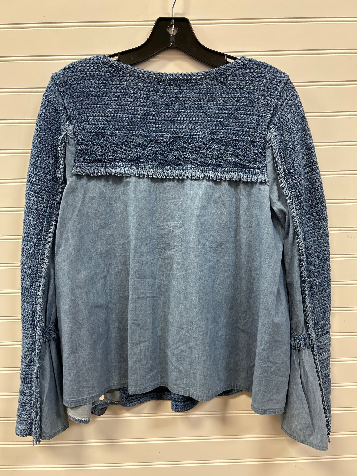 Top Ls By Inc In Blue, Size:S